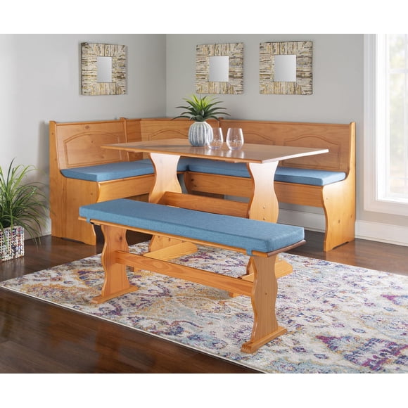 Ensemble de coussins Bethany - Bleu vintage *Meubles NON inclus*
