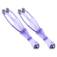 thumbnail image 2 of Miangastore 2pcs Finger Wrist and Hand Massager Hand Massage Roller Tools Handheld Roller Massager Blood Circulation Tools for Woman Man Violet, 2 of 8
