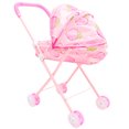 thumbnail image 4 of Shisuyan Kids Role Play Small Stroller Toy Baby Doll Stroller Simulation Dolls Stroller Toy Pretend Play Toy, 4 of 8