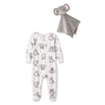 thumbnail image 1 of George Baby Girls' Two Piece Sleeper Set, 1 of 2