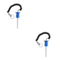 thumbnail image 2 of Dalazy Magnetic Weight Stack Pin with Pull Rope Replacement Parts Blue 10x80mm 2Set, 2 of 6