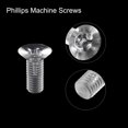 thumbnail image 4 of Unique Bargains M8x20mm Plastic Phillips Machine Screws, PC Flat Head Machine Bolts 10 Pack, 4 of 4