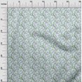 thumbnail image 3 of oneOone Rayon Light Mint Green Fabric Floral Craft Projects Decor Fabric Printed By The Yard 56 Inch Wide, 3 of 4