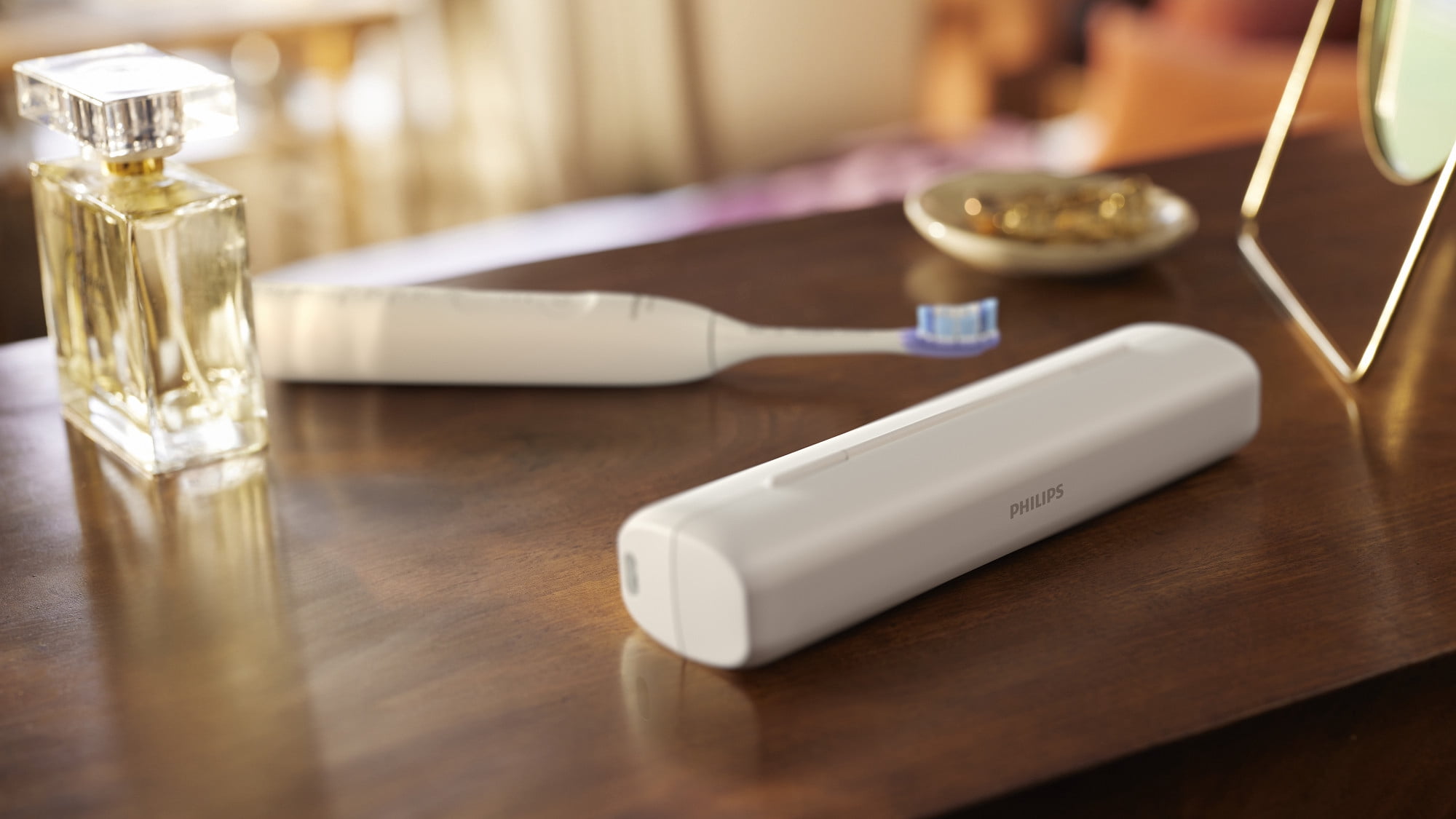 Philips Sonicare Série 7100 Brosse à Dents Rechargeable, Blanche, HX7420