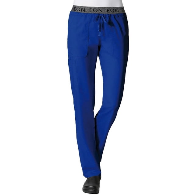 EON Women's COOLMAX Logo Elastic Drawstring Waistband Scrub Pant