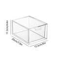 thumbnail image 3 of Dvkptbk Storage Boxes Stackable Storage Drawer Transparent Bathroom Organizer Acrylic Plastic Storage Cabinet Cosmetic Mask Storage Large Capacity Miscellaneous Organizer Organization and Storage, 3 of 7