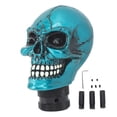 thumbnail image 2 of Skull Gear  Head Resin Shifter Knob Car Transmission Shifting Stick Handle For Most Manual Vehicles, 2 of 8
