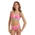 thumbnail image 1 of Justice Girls' Two Piece Colour Blocking Bikini Set, 1 of 4