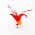 thumbnail image 3 of Bangcool Cat Chew Ball Plush Interactive Soft Cat Feather Ball Kitten Play Ball with Bell, 3 of 10