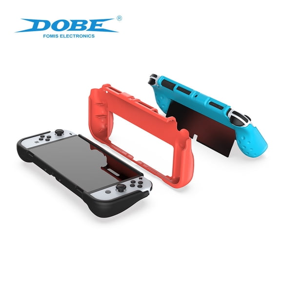Switch OLED TPU Protective Case - All-in-One Anti-Slip Full-Body Cover for Nintendo Switch OLED Console | Shock-Absorbent, Slim Fit