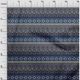 thumbnail image 2 of oneOone Cotton Flex Fabric Geometric & Floral Block Printed Craft Fabric BTY 40 Inch Wide, 2 of 4