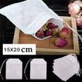 thumbnail image 2 of Tea Filter Bags for Loose Tea 100Pcs Empty Teabags String Heat Seal Filter Paper Herb Loose Tea Bag Empty Tea Bags for Loose Tea, 2 of 4