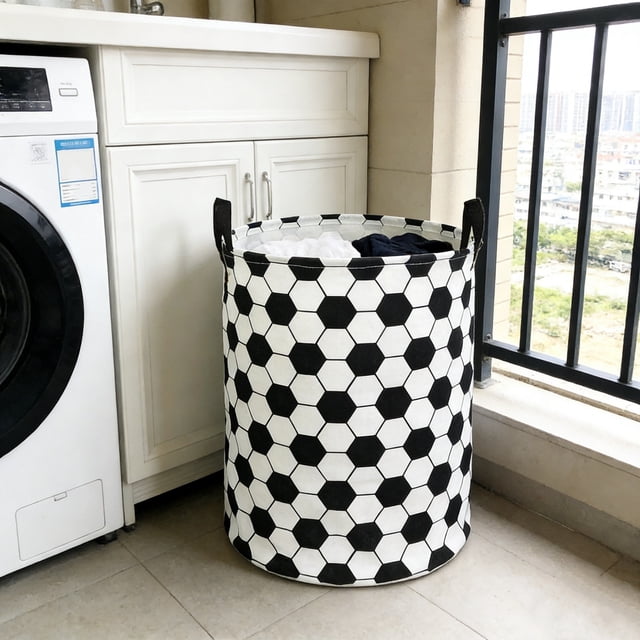 Deeceymbur Large Foldable Laundry Hamper Storage Basket Collapsible Container for Home Bathroom Dorm College Lightweight Waterproof Organizer