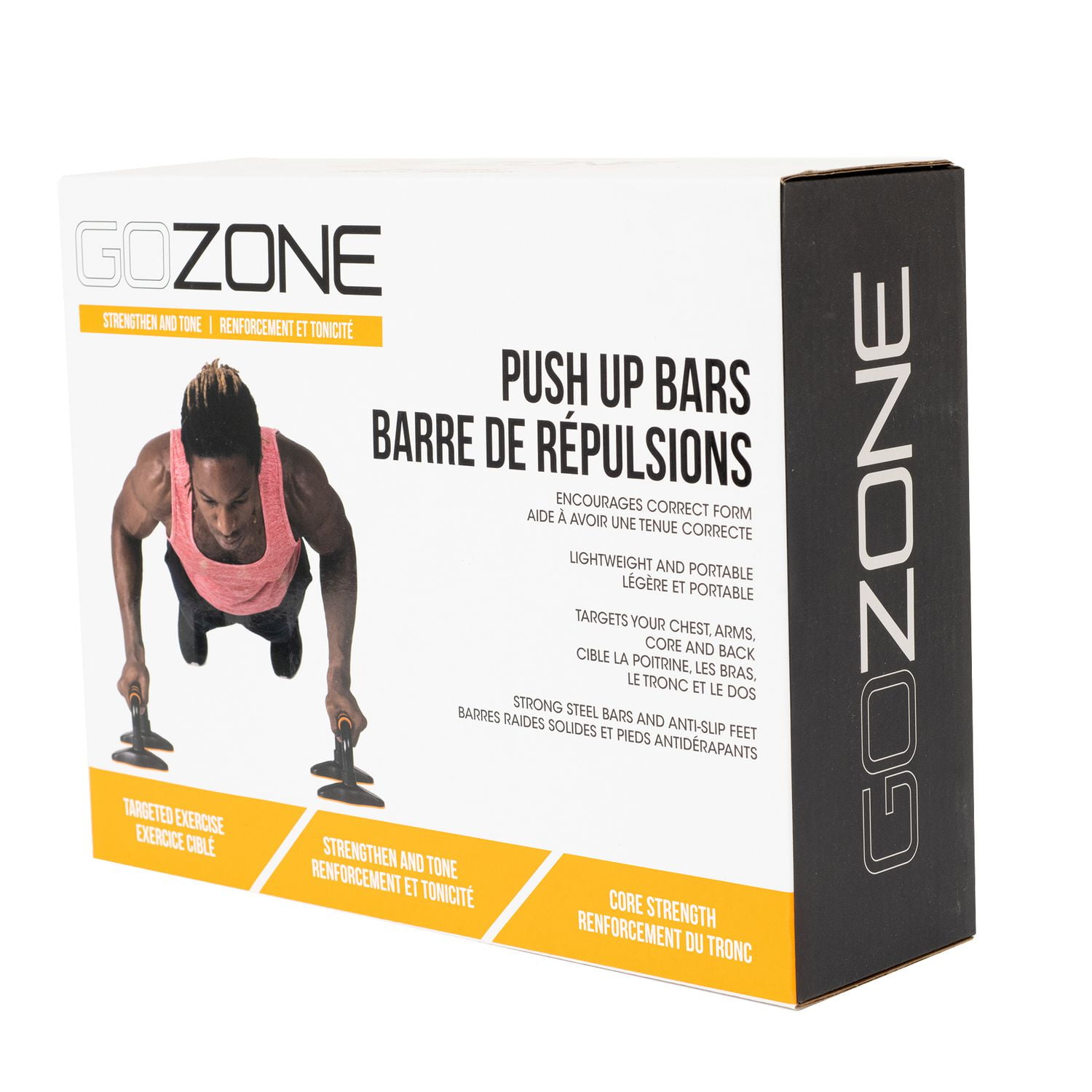 Barres de répulsion GoZone – Noir