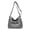 Grey, variant on Bmisegm Women Soft Leather Shoulder Bags Layer Classic Crossbody Bag Designer Handbag and Purse Mens Shoulder Bag Bronze One Size