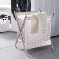 thumbnail image 2 of Foldable Collapsible Laundry Basket - 37cm Waterproof Fabric Storage Hamper for Dorm/Bedroom Clothes Organization, 2 of 6