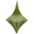 thumbnail image 1 of Vickerman MT194054D 8 in. Celadon Candy Glitter Drop Ornament, 1 of 3
