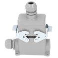 thumbnail image 3 of Industrial Electrical Plugs, Heavy Duty Connector High Temperature Resistant Rustproof 1-2.5mm² Wire Size  For Large Mechanical Equipments, 3 of 8