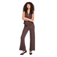 thumbnail image 2 of George Women's Ribbed High Waist Wide Leg Pant, 2 of 6