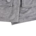 thumbnail image 5 of Kid Robe Long Sleeve Thick Bath Hooded Sleeping Gown, 5 of 5