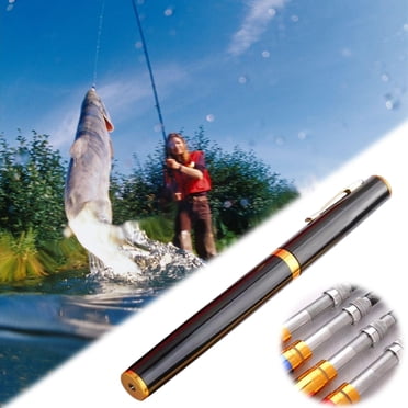 EGNMCR 2.4 M Short Pen Rod Pocket Rod Mini Ice Fishing Rod Fishing Rod Set Fishing Gear Wholesale Throwing Rod Sea Rod Student Rod Pen rod