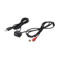 thumbnail image 2 of Amdohai 1M Car RCA Cable Adapter Switch 3.5mm Audio Jack AUX USB Cable Extention Mount Panel RCA Cable Replacement For Toyota Volkswagen, 2 of 6