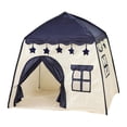 thumbnail image 1 of MERIGLARE Kids Play Tent Playhouse Indoor Indian Playhouse for Parks Daycare Barbecues Navy Stars, 1 of 9