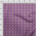 thumbnail image 2 of oneOone Organic Cotton Poplin Twill Fabric Floral Block Print Fabric BTY 42 Inch Wide, 2 of 4