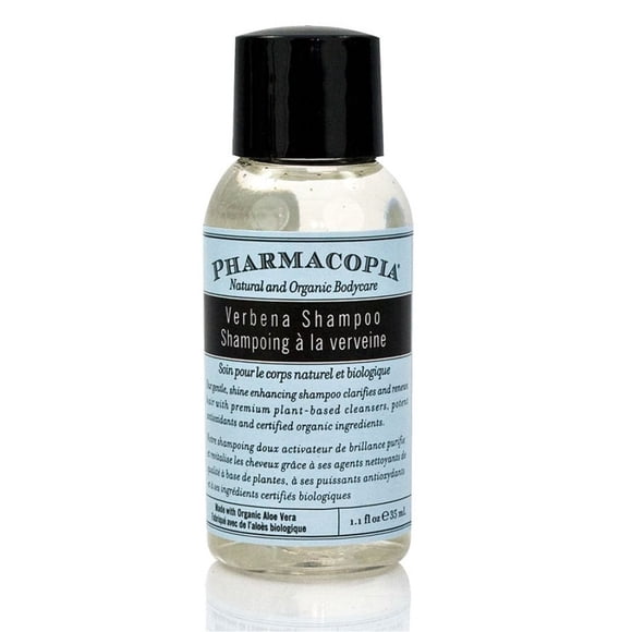 Shampoo Verbena PHARMACOPIA flip cap 1.1oz/32ml 50's/ Pack