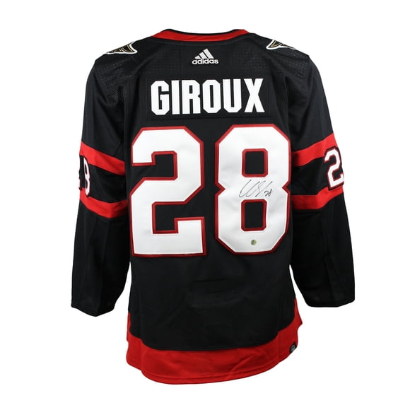 Claude Giroux Signed Jersey Ottawa Senators Black Officially Licensed NHL/NHLPA Authentic Hand-Signed Autograph by Frameworth Sports Marketing Premium Sports Memorabilia Hand-Signed by the Athlete