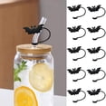 thumbnail image 2 of Birdeem Hallowen Straw Cover Straw Decoration Buckle Pvc Soft Glue Straw Plug, 2 of 6