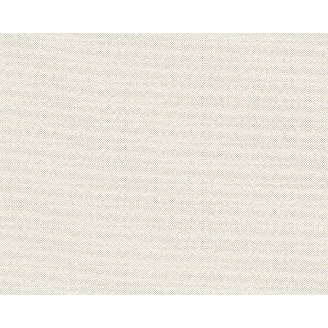 Metropolis - Urban Graphic Stripes Floral Textured Plain White Wallpaper Roll