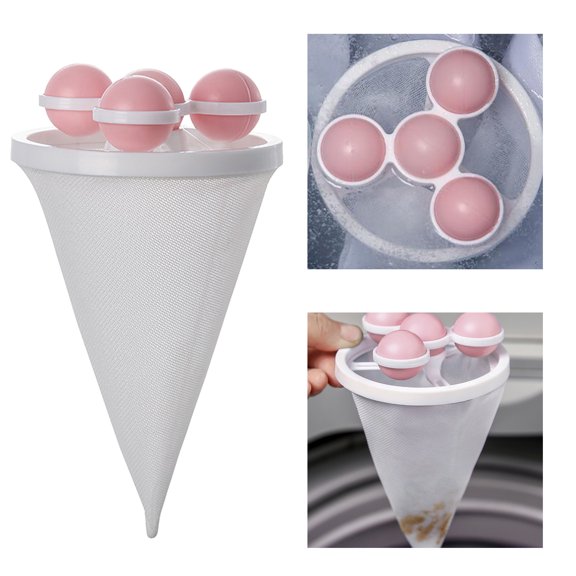 GZJCKJY 1Pcs Hair Filter Bag Lint Catcher for Washing Machine Pet Hair Catcher, Hair Filter Bag for Fop Loader, Lint Traps for Laundry, Lint Catcher for Washing Machine, Pet Hair Catcher