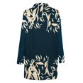 thumbnail image 2 of Cardigans Surdimensionnés pour Femmes, Cardigan Veste Haut à Manches Longues à Imprimé Floral à la Mode en Liquidation, 2 of 5