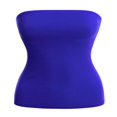 thumbnail image 3 of CHUANK Women‘s 2-Pack Basic Solid Stretchy Cotton Long Bandeau Tube Top, 3 of 5