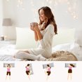 thumbnail image 3 of REGALWOVEN 2 Pcs Body Pillowcases Microfiber Envelope Long Pillowcover, Queen Cream, 3 of 8