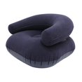 thumbnail image 2 of Luzkey Chaise Longue Gonflable Douce Chaise Longue Gonflable pour Cour, Intérieur, Chambre Bleu, 2 of 8