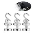 thumbnail image 1 of 6 Pcs Heavy Duty Strong Magnetic Hooks for Storage and Organization Home Kitchen Accessories (D20), 1 of 5