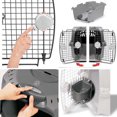 thumbnail image 3 of Dogit Design Cargo Dog Carrier - Gray - XLarge, 3 of 3