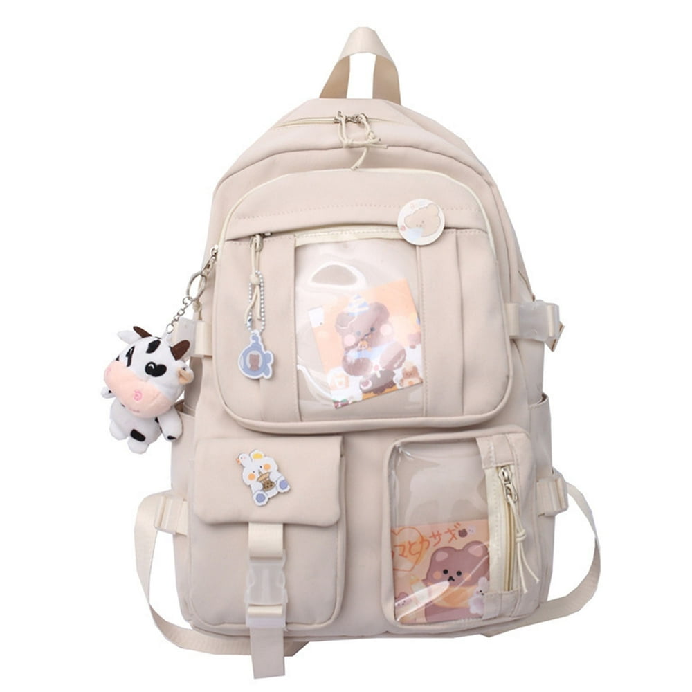 MesaSe Teen Girls Backpack Adjustable Shoulder Straps Large Capacity Smooth Zipper Backpack School Bag for High School Students