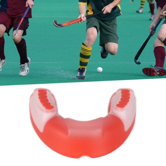 Senjay Athletic Mouth Guards, Protect Cheeks Shock Mouth Guard EVA Fix Teeth Mouth Guard With Storage Box For Boxing For Football For Adults