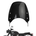 thumbnail image 2 of ABS Plastic Motor Windshield WindScreen for Triumph Bonneville T100 T120 Carbon, 2 of 10