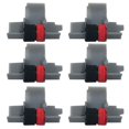 thumbnail image 1 of Lefu 6 Pack IR-40T Black and Red Calculator Ink Rollers IR40T For Sharp Casio, 1 of 9