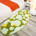 thumbnail image 1 of Dvkptbk Carpet Moss Rug Floral Area Rugs Plant Flowers Bathroom Rug Cute Green Forest Leaf Bath Shower Mat Soft Microfiber Carpet Bath, 1 of 7