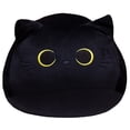 thumbnail image 1 of Chendee Oreiller en Peluche Chat Noir 3D Jouet en Peluche Mignon Oreiller de Canapé Design Chat, 8Cm, 1 of 9