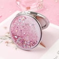 thumbnail image 3 of Miroir Cosmétique Compact Pliable Grossissant pour Sac à Main Cadeau, 3 of 8