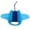 blue, variant on Shower Foot Scrubber Mat with Pumice Stone - Cleans Smooths & Removes Dead Skin on Foot Without Bending Foot Callus Remover with Non-Slip Suction Cups Foot Scraper for Shower & Bathtub