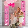 thumbnail image 1 of Aodebiao Décoration de Rideau de Porte pour la Fête des Mères 2025, Couplets en Polyester avec Trous Renforcés, Drapeau de Fête Résistant à la Décoloration Intérieur/extérieur, Cadeau pour Maman/grand-Maman (Multicolore), 1 of 6