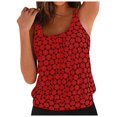 thumbnail image 3 of Gibobby Two Piece Tankini Bathing Suits for Women One Shoulder Swim Top with Bottom Swimsuits(Red,3XL), 3 of 7