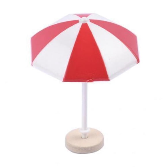 TISHITA 5X 9 Pcs Pare-Soleil de Plage Miniature Maison de Poupée Accessoires de Jardin Accessoires de Photographie 5 Pcs